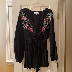 Spiritual Gagster Black Romper